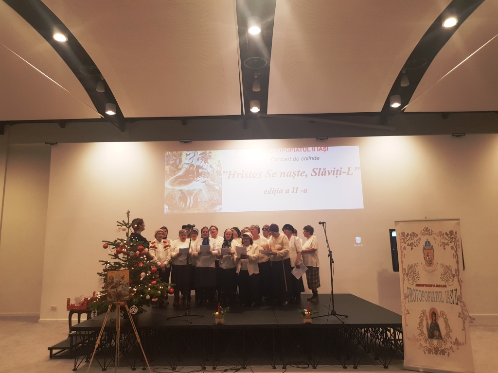 „Hristos Se naște, Slăviți-L” - Concert de colinde în Protopopiatul 2 Iași