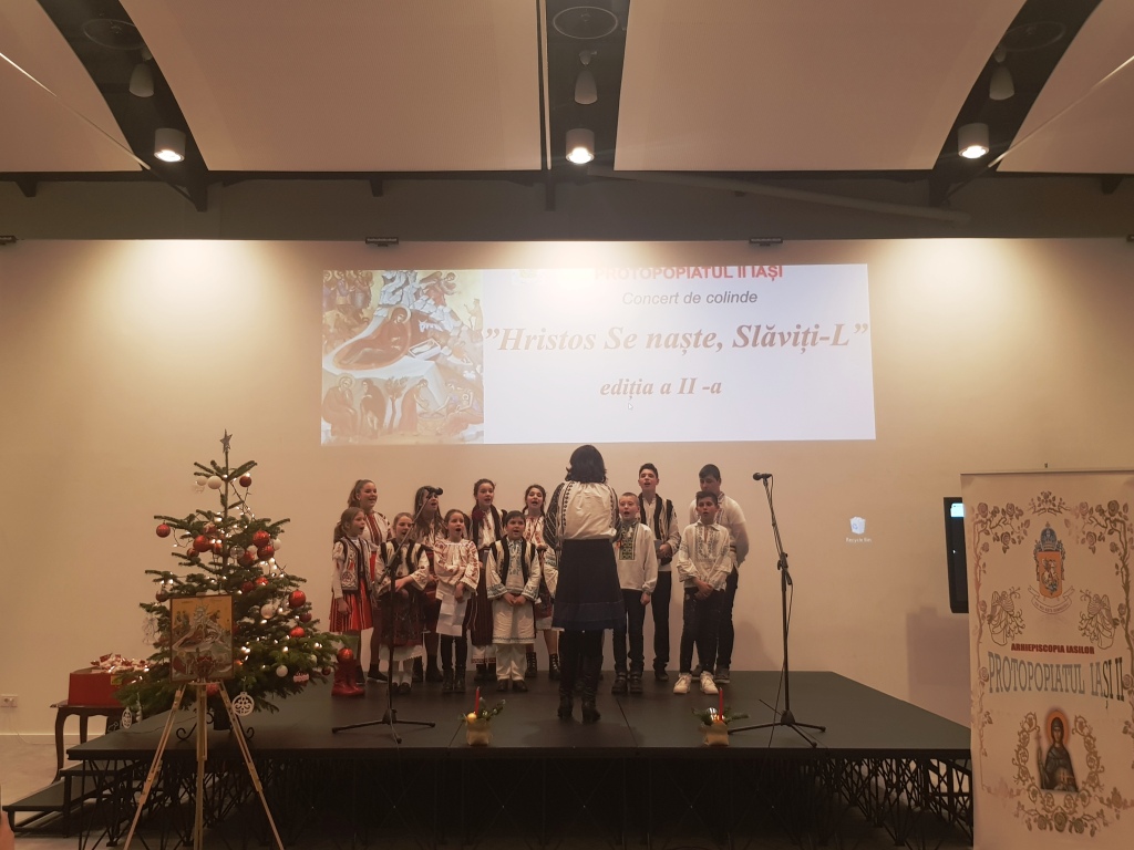 „Hristos Se naște, Slăviți-L” - Concert de colinde în Protopopiatul 2 Iași