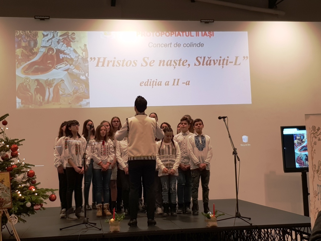 „Hristos Se naște, Slăviți-L” - Concert de colinde în Protopopiatul 2 Iași