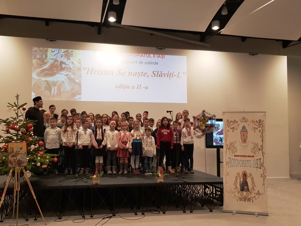 „Hristos Se naște, Slăviți-L” - Concert de colinde în Protopopiatul 2 Iași