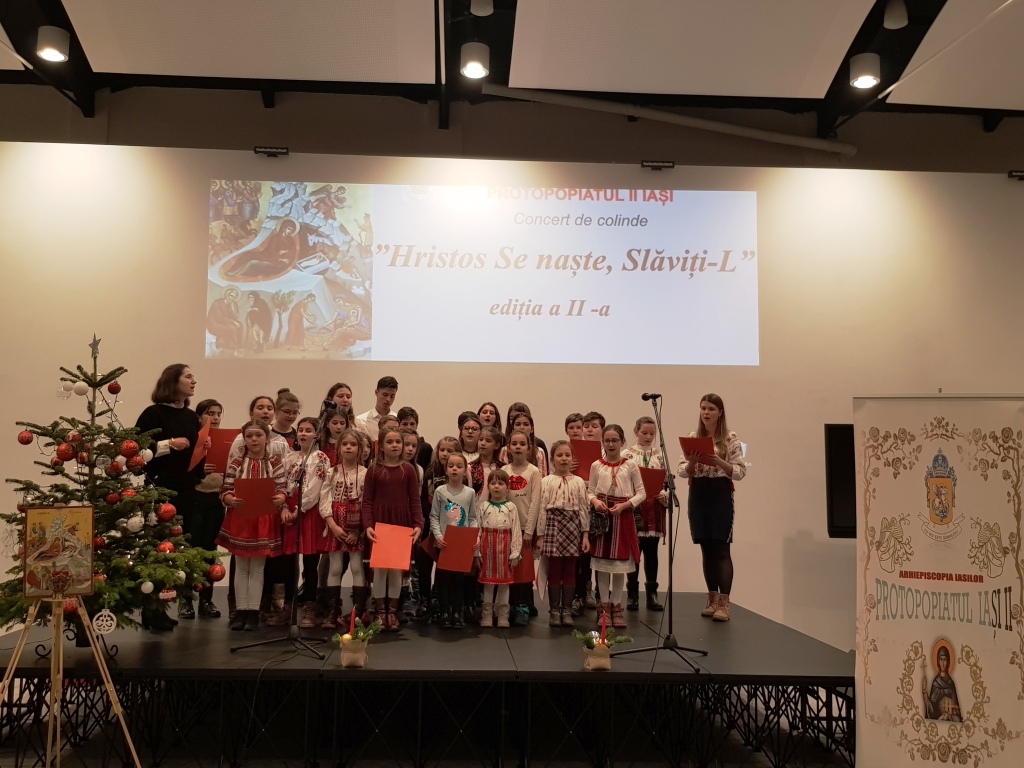 „Hristos Se naște, Slăviți-L” - Concert de colinde în Protopopiatul 2 Iași