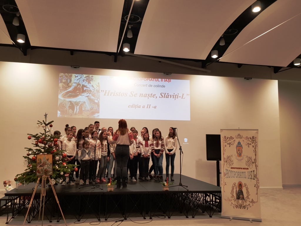 „Hristos Se naște, Slăviți-L” - Concert de colinde în Protopopiatul 2 Iași