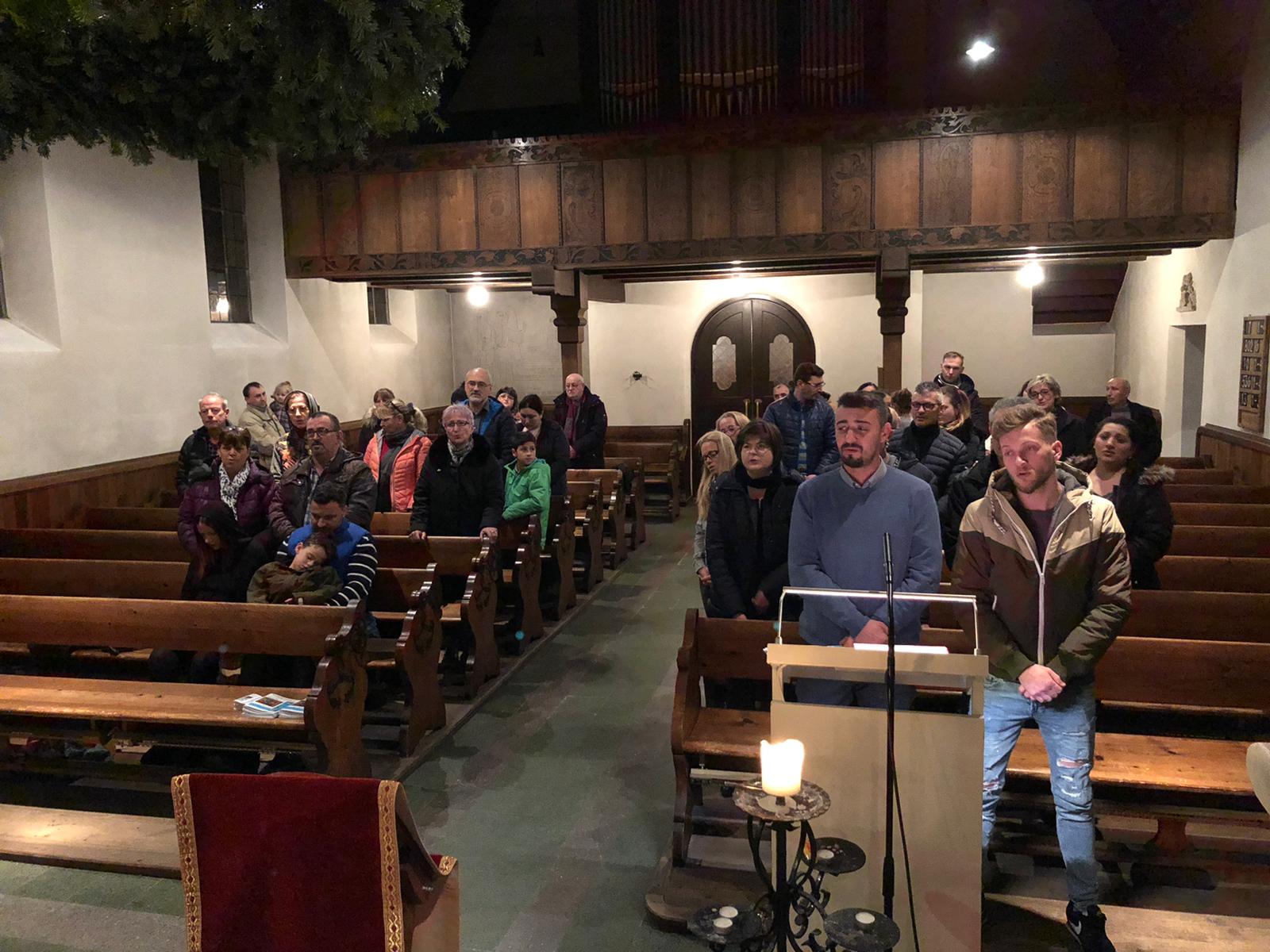 Prima slujbă oficiată în localitatea bavareză Wolfratshausen