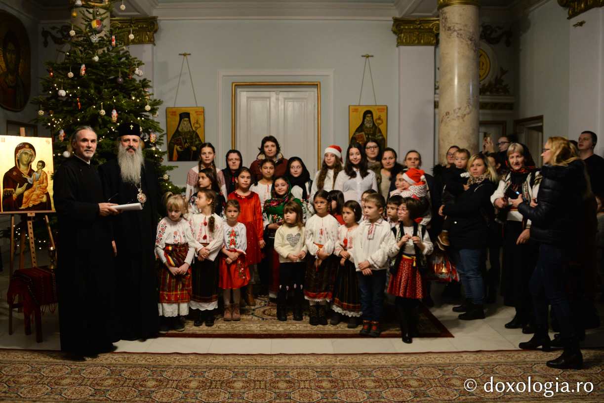 Parohia Căprița, Iași – Colindători la Reședința Mitropolitană 2019