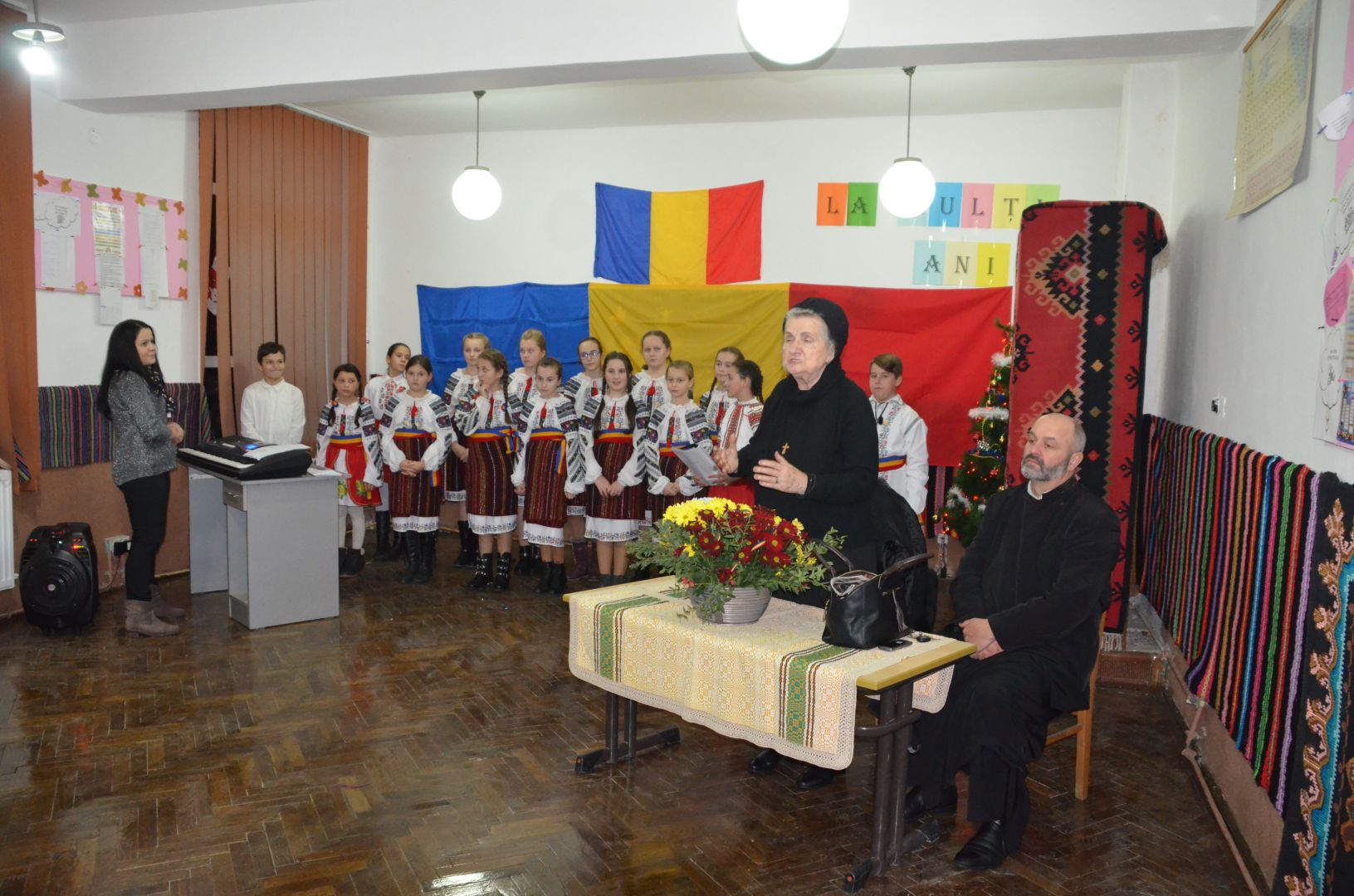 Sărbătoare în satul tradițional românesc