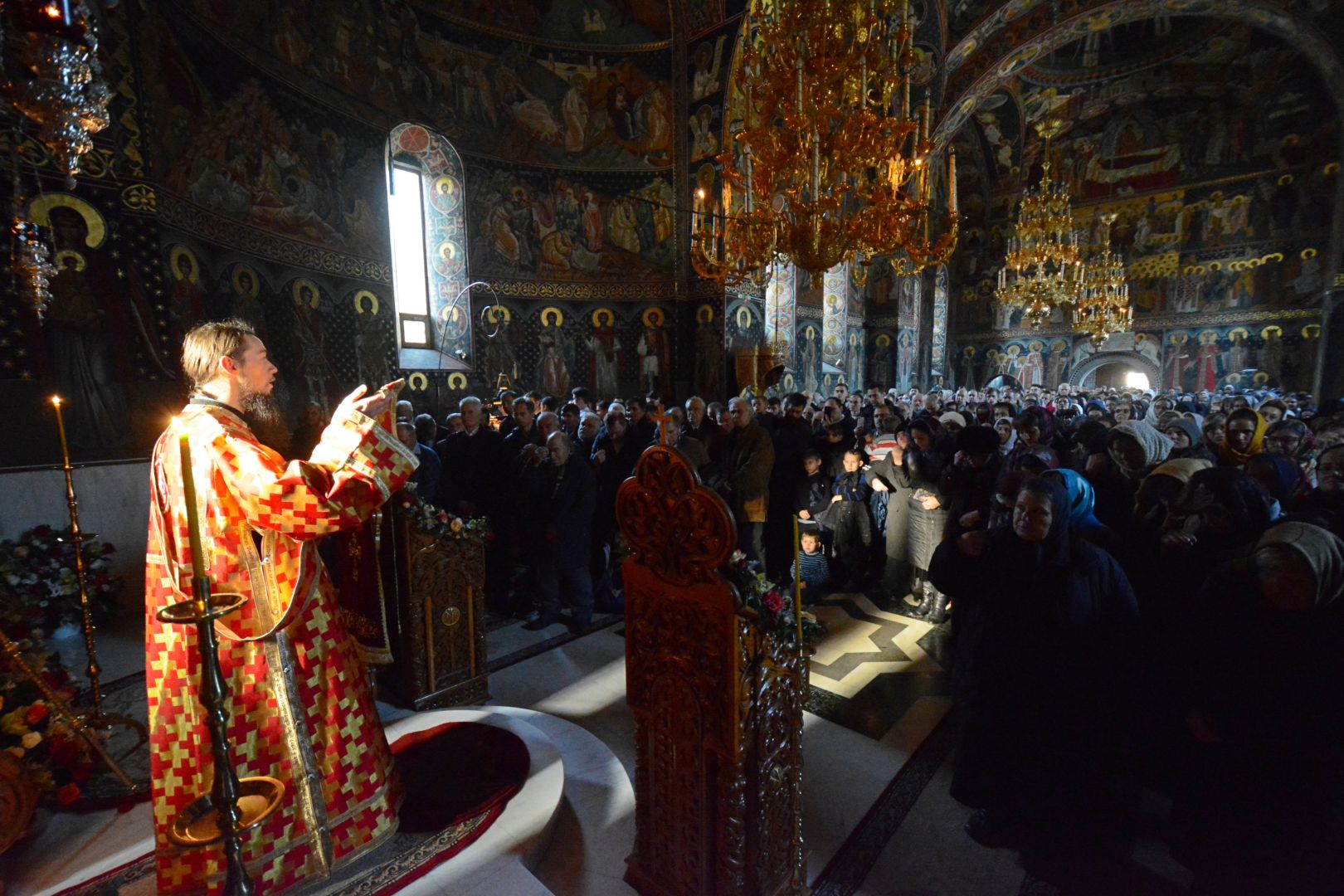 foto: Flavius Popa Mănăstirea Popăuți din Botoșani și-a cinstit ocrotitorul spiritual