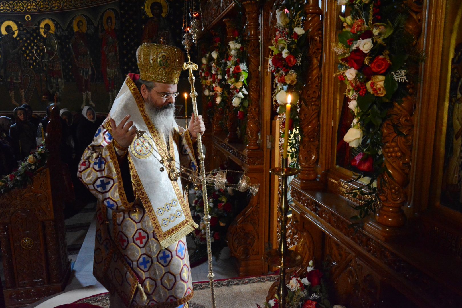 foto: Flavius Popa Mănăstirea Popăuți din Botoșani și-a cinstit ocrotitorul spiritual