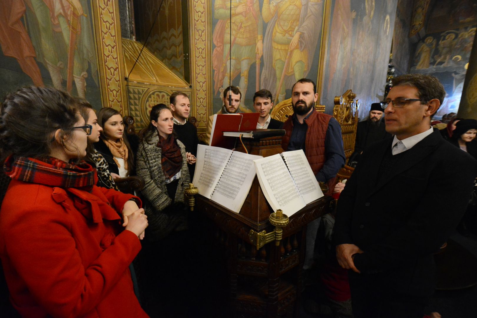 foto: Flavius Popa Sfântul Nicolae a fost cinstit la ceas de seară la Biserica „Sfântul Nicolae Domnesc” din Iași