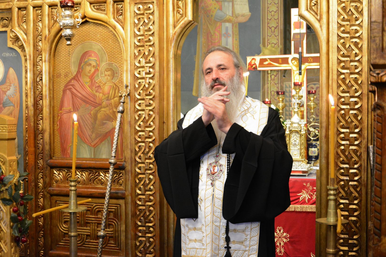 foto: Flavius Popa Sfântul Nicolae a fost cinstit la ceas de seară la Biserica „Sfântul Nicolae Domnesc” din Iași