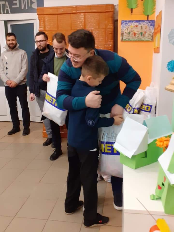 Studenții Masterului de Misiune alături de copiii de la Centrul „Mia Casa Inculeț”