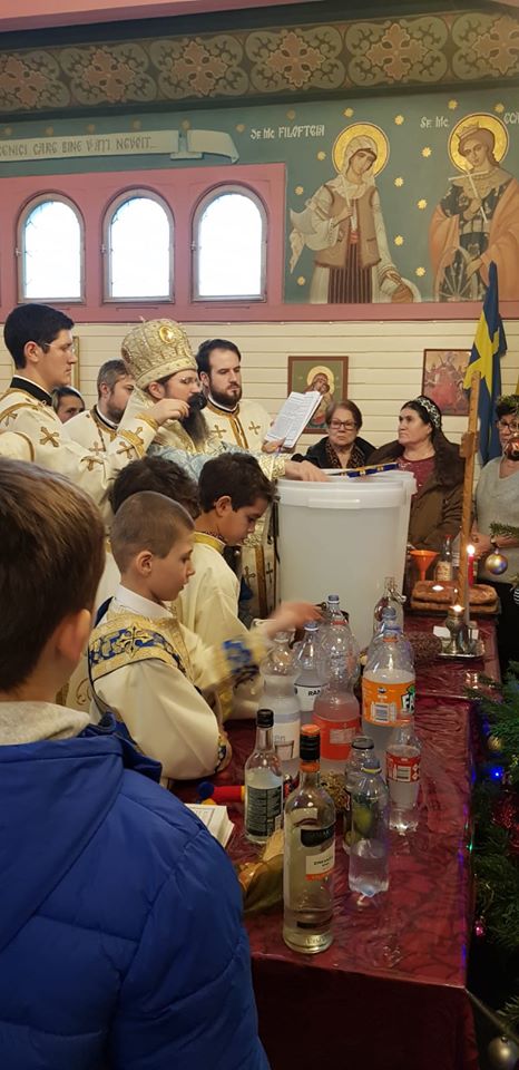 Praznicul Botezului Domnului la Marea Nordului