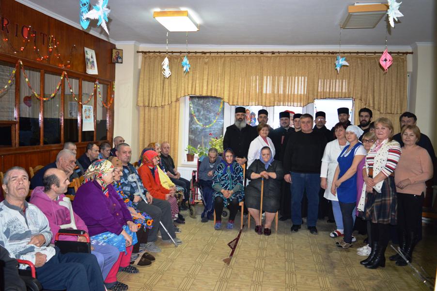 Acţiune filantropică a Episcopiei de Bălţi, la azilul din Drăgăneşti