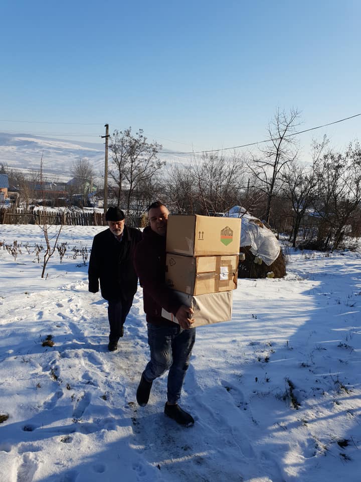 Acţiune filantropică a Fundaţiei Umanitare „Omenia”