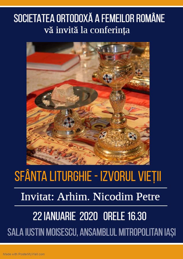 Conferință SOFR la Muzeul Mitropolitan