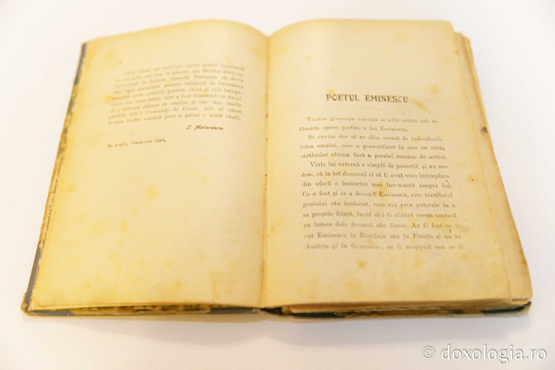 „Bădia Mihai” - Mihai Eminescu, neuitat şi cinstit de studenţii teologi ieşeni