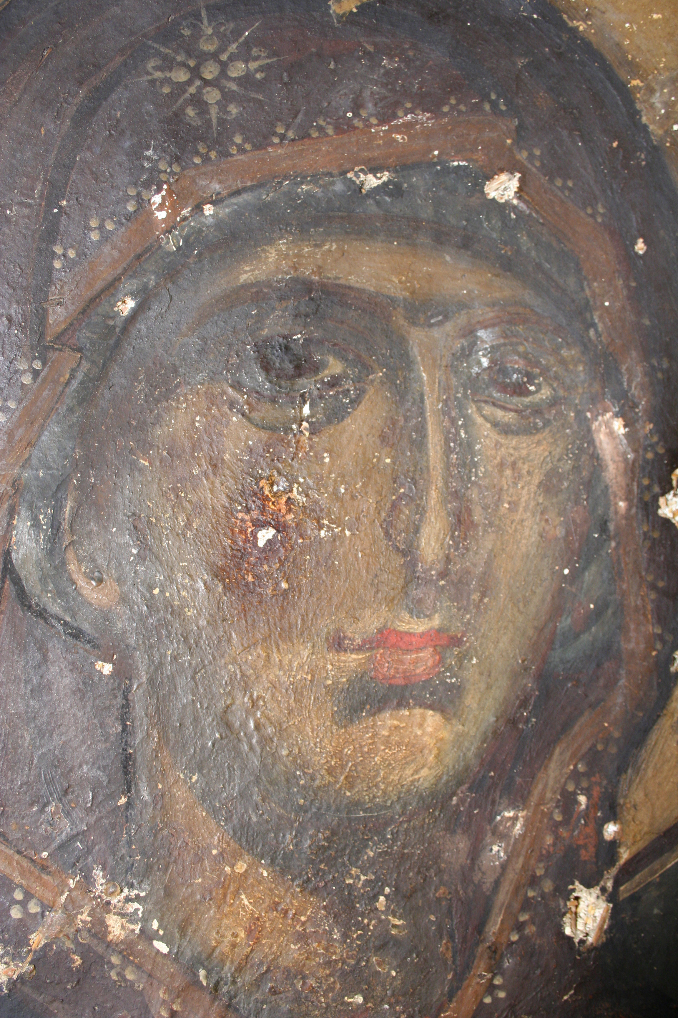 „Înjunghiata” – povestea icoanei Maicii Domnului din care a curs sânge după ce a fost lovită de un ierodiacon