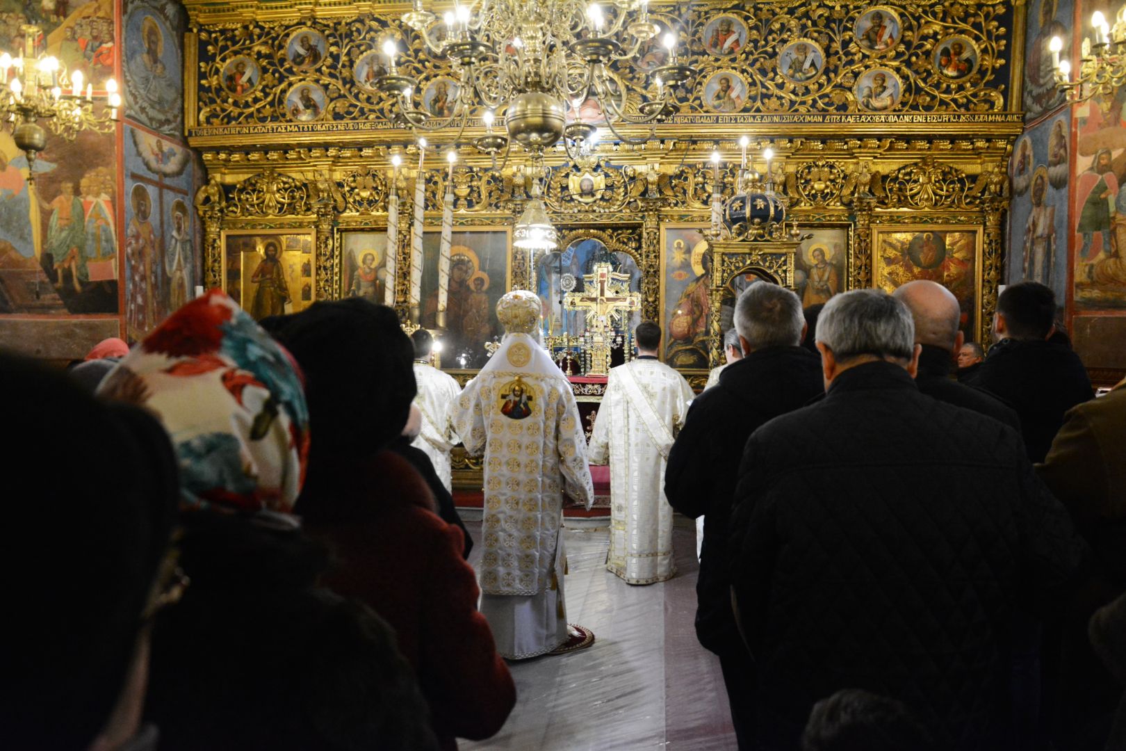 Ajunul Bobotezei la Mănăstirea Golia din Iași: „Dragostea îl ajută pe om să desăvârșească prezența Duhului Sfânt în el”