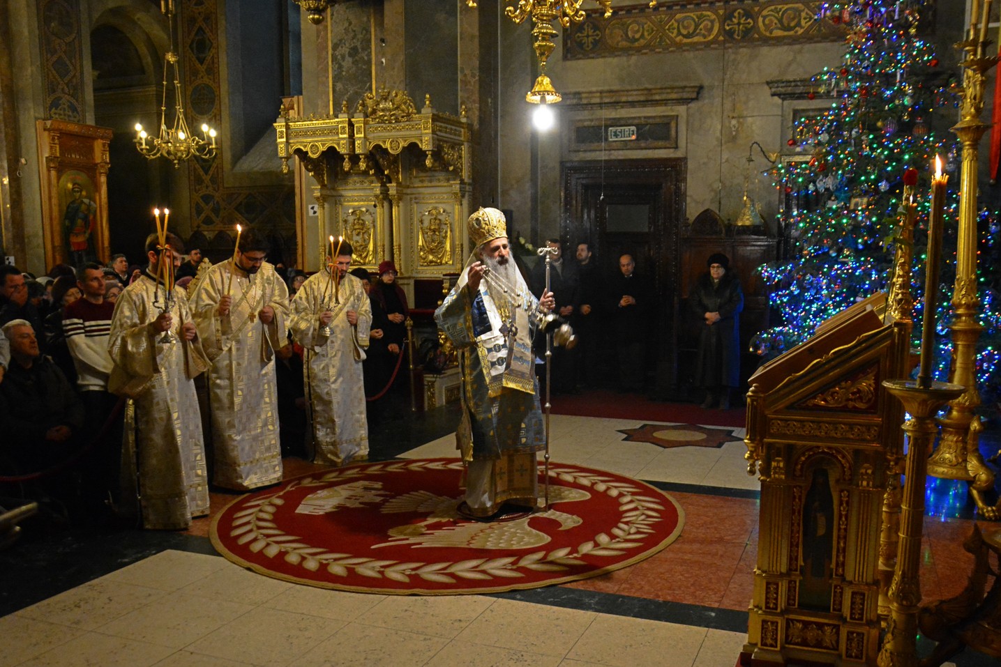 Slujba Bobotezei la Catedrala Mitropolitană din Iași: „Să fiți iubiți de Dumnezeu!”