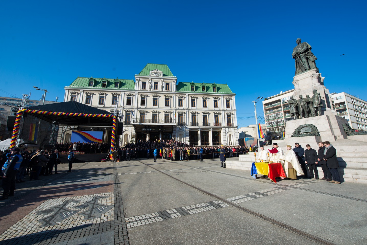 (Foto) Cum s-a văzut celebrarea Unirii Principatelor Române la Iași