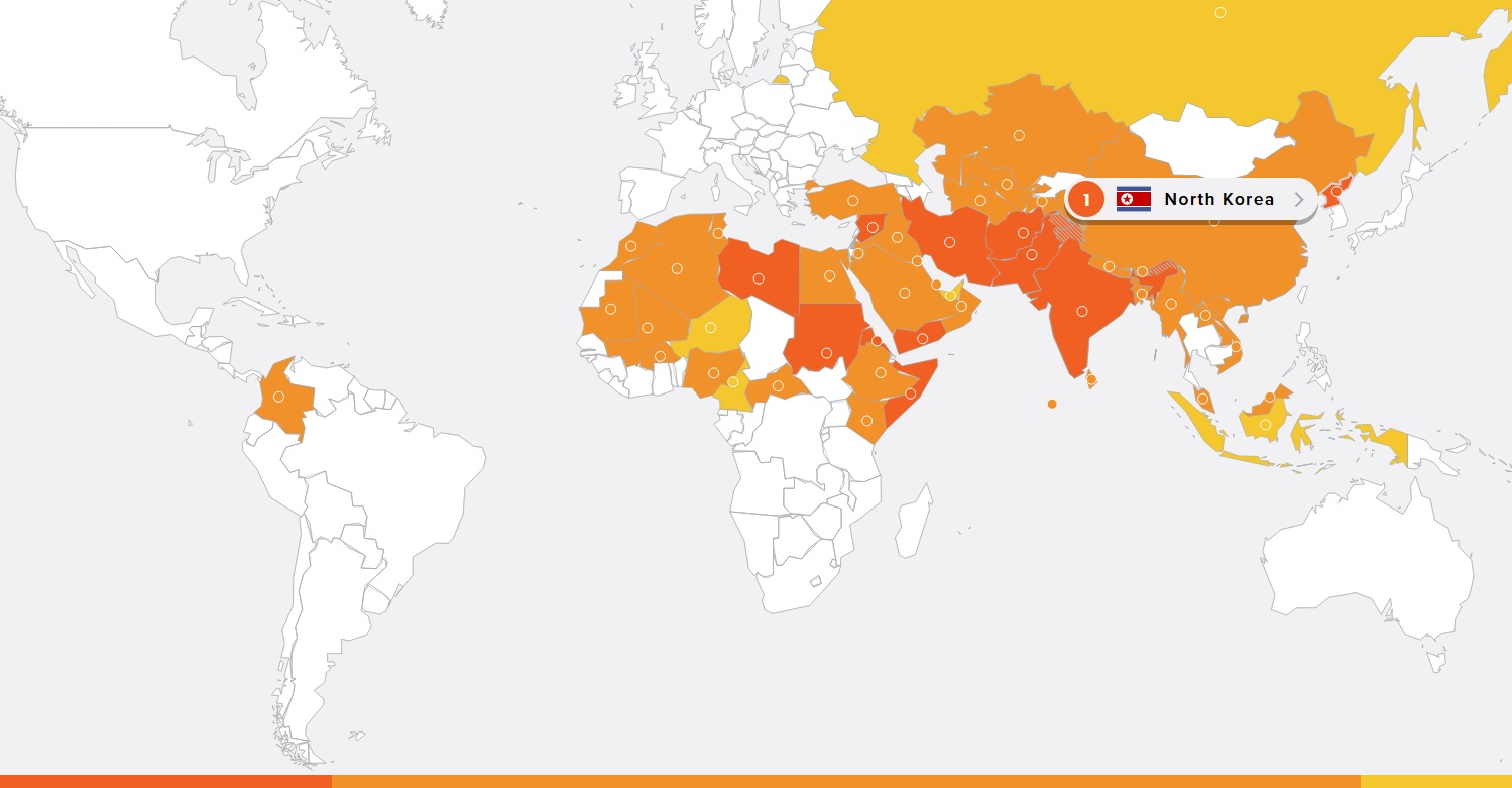 Coreea de Nord – cel mai periculos loc din lume pentru creștini