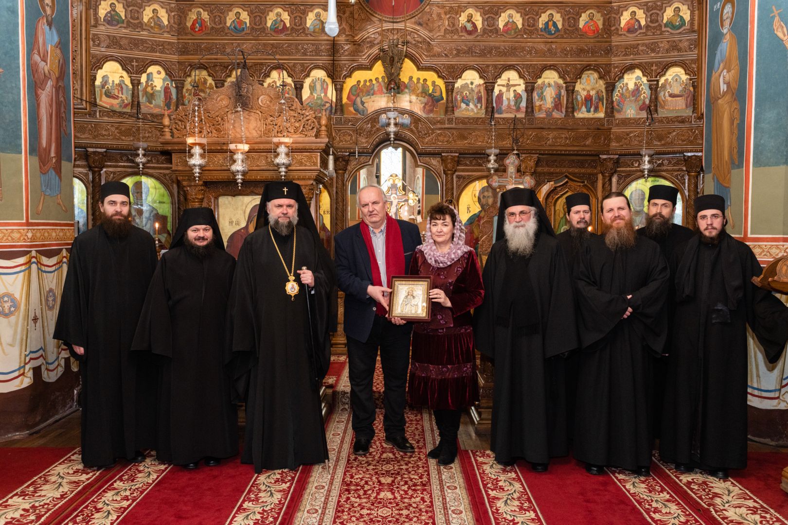 Mitropolitul celor două Americi a slujit la Mănăstirea Putna