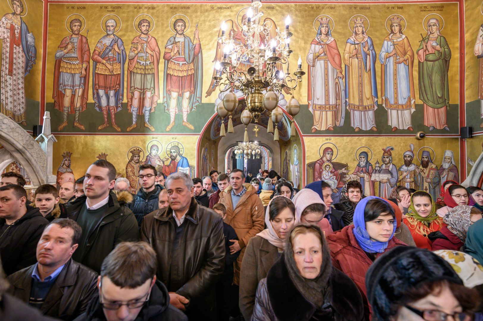 Mitropolitul celor două Americi a slujit la Mănăstirea Putna