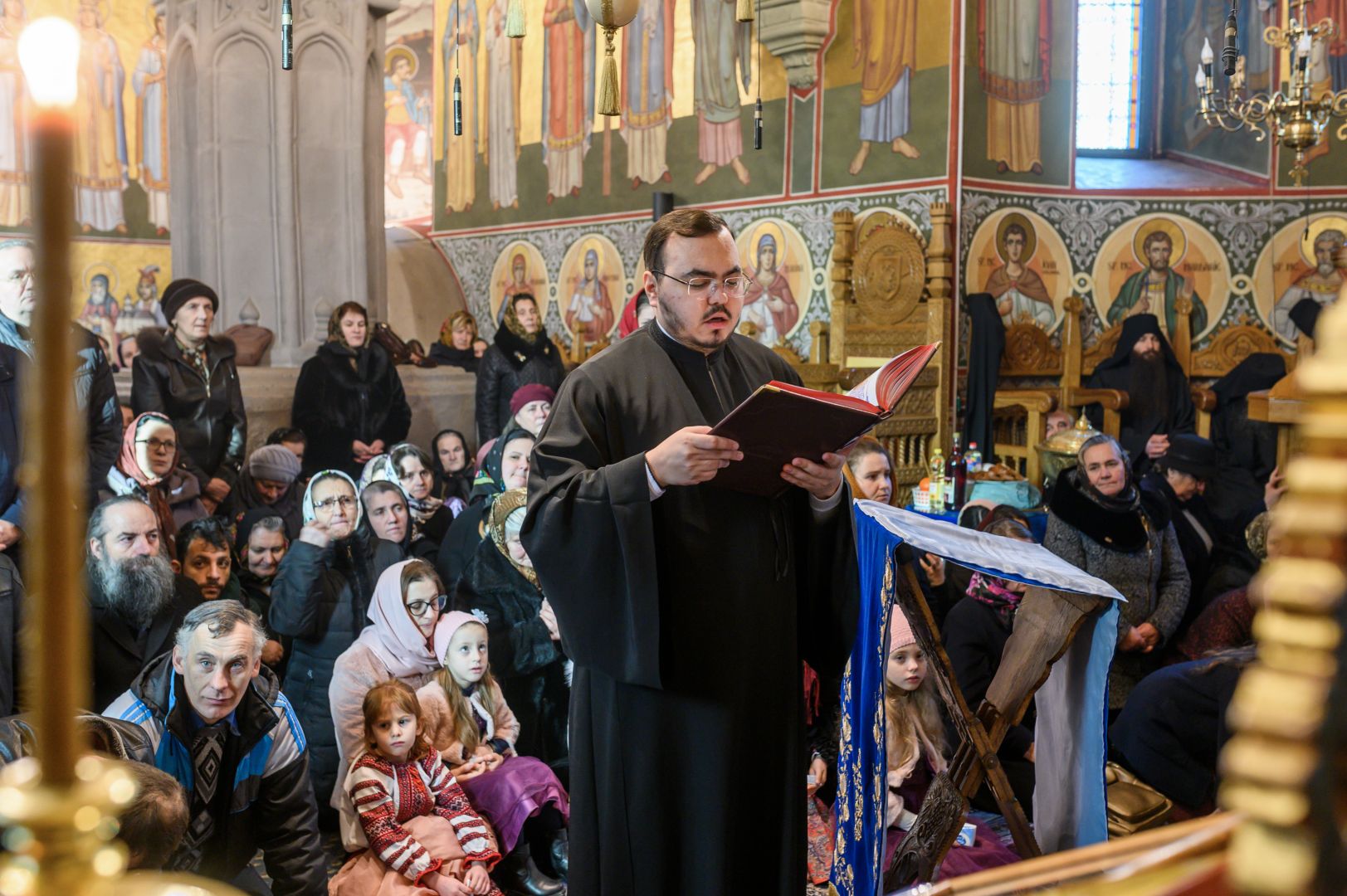 Mitropolitul celor două Americi a slujit la Mănăstirea Putna