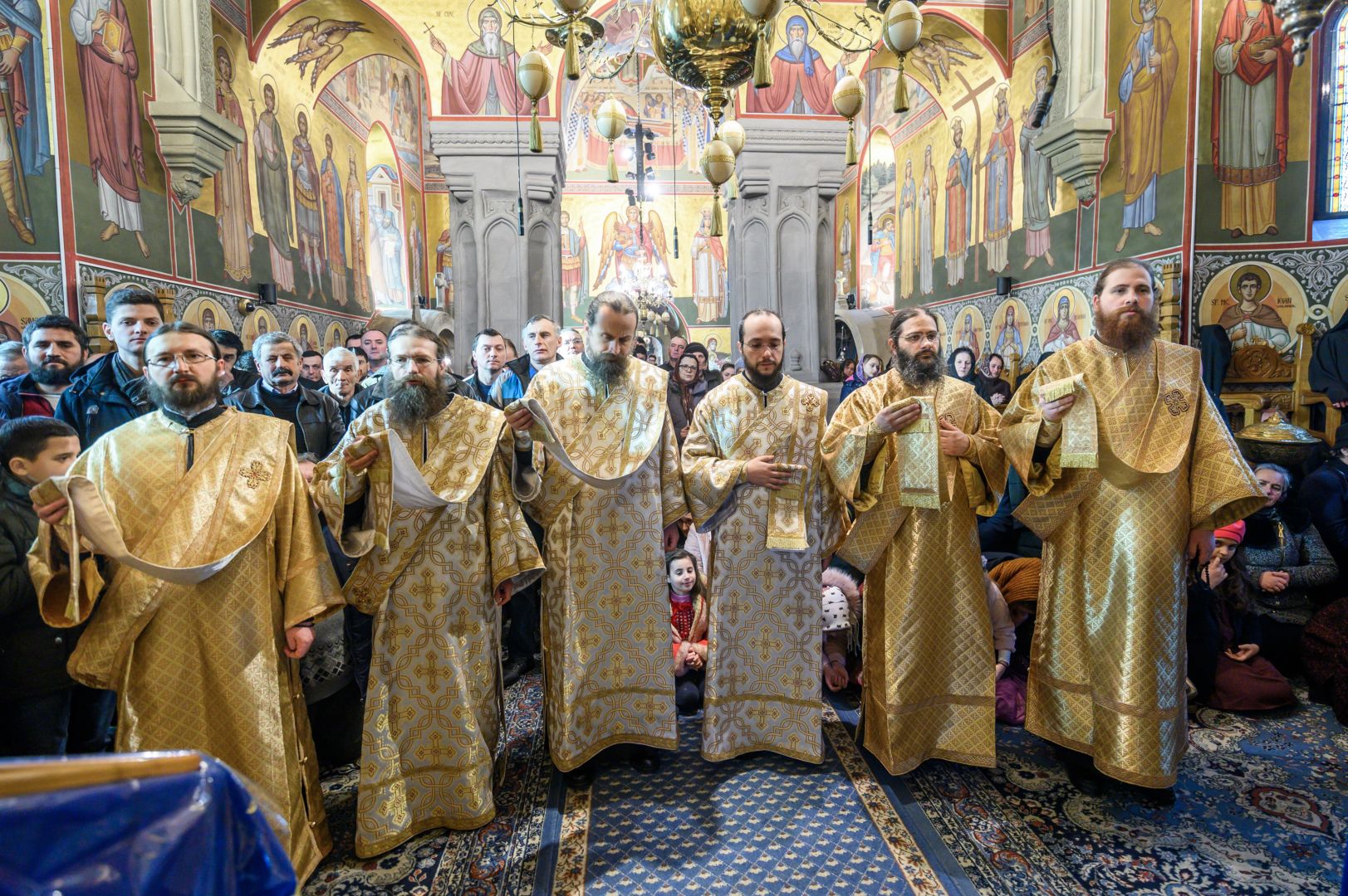 Mitropolitul celor două Americi a slujit la Mănăstirea Putna