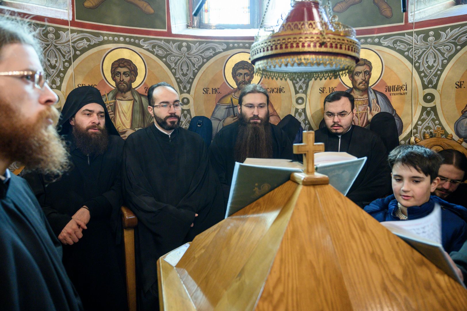 Mitropolitul celor două Americi a slujit la Mănăstirea Putna