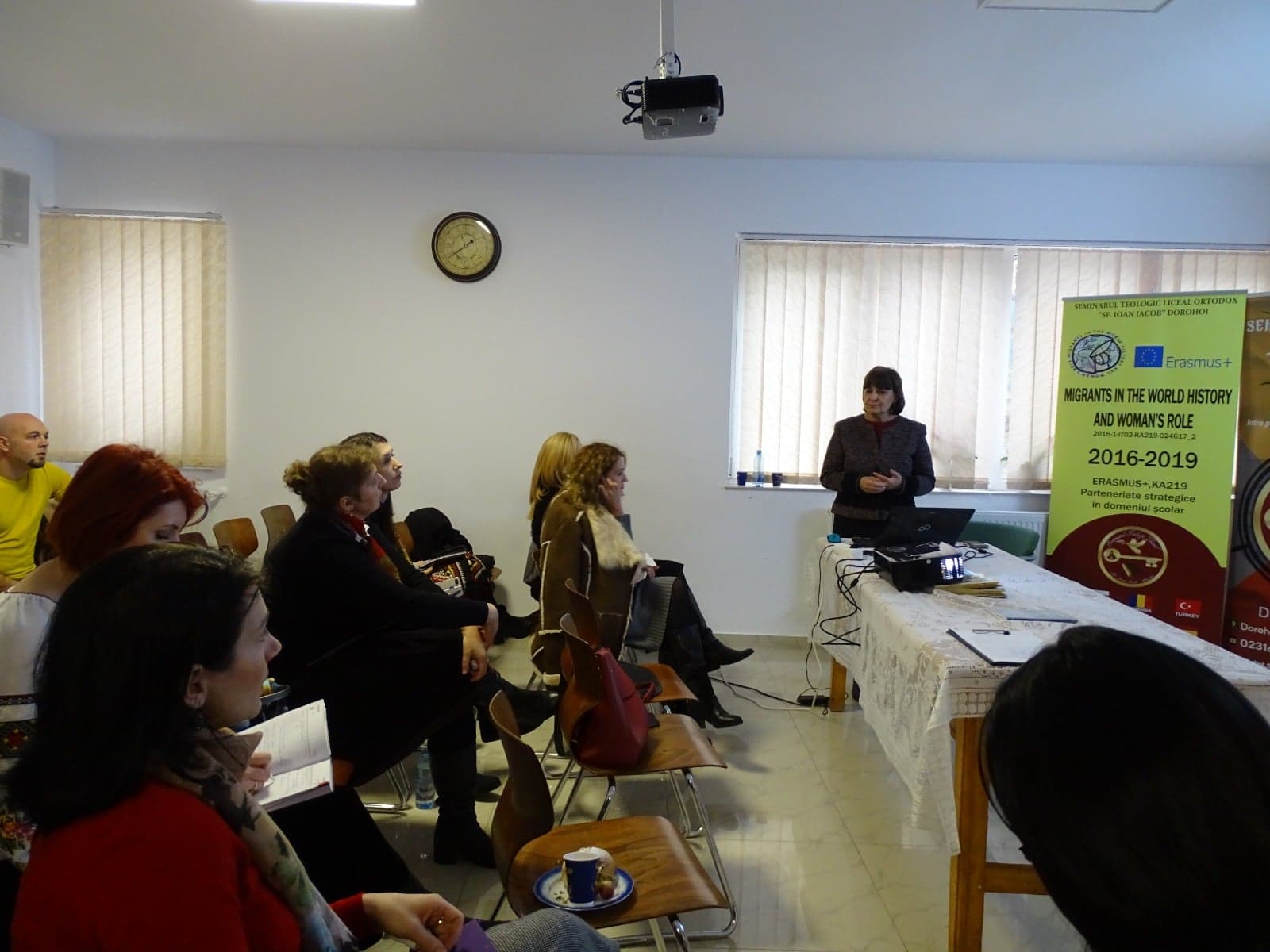 Sesiune de informare Erasmus+ și Etwinning la Seminarul Teologic din Dorohoi