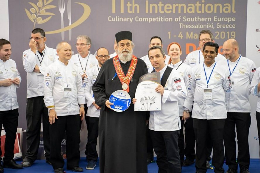 Foto: newsit.gr Părintele Epifanie – Din Muntele Athos, la Jocurile Olimpice culinare