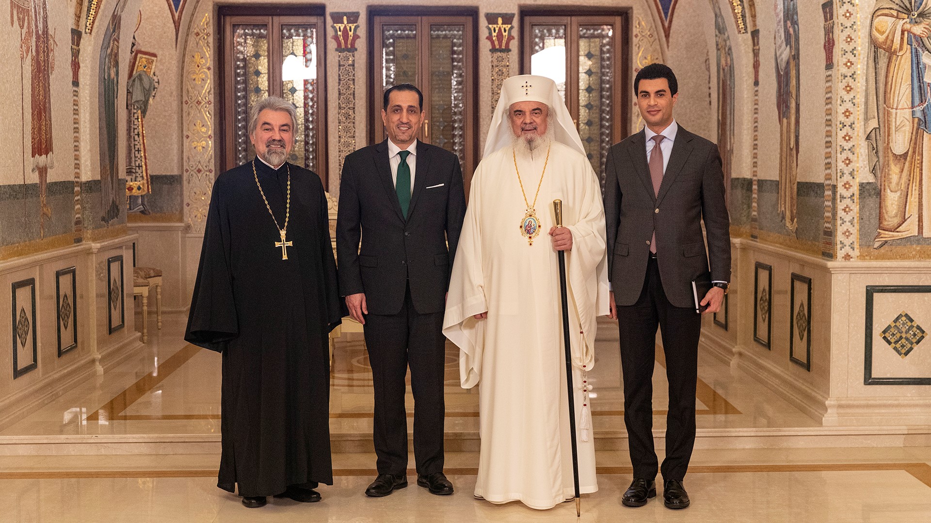 Noul ambasador al Regatului Hașemit al Iordaniei la Bucureşti, în vizită de prezentare la Patriarhia Română