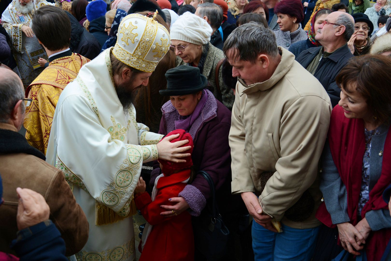 Cinci ierarhi și zeci de clerici au slujit la hramul istoric al Catedralei Mitropolitane din Iași