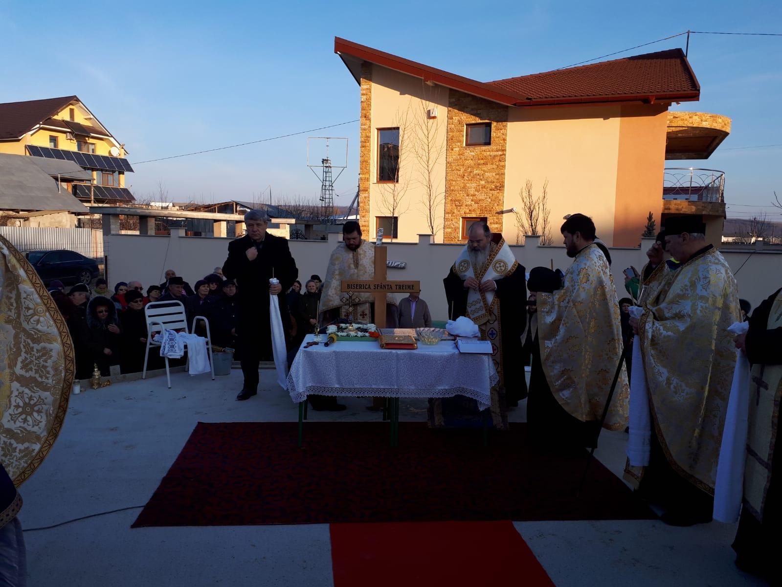 Piatra de temelie pentru Biserica „Sfânta Treime” din Bârlad