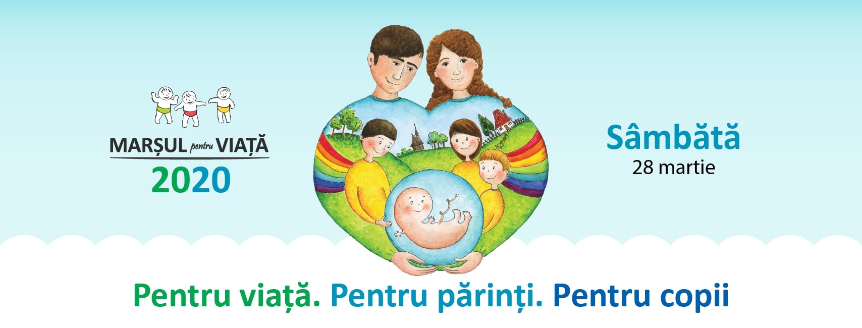 Programul Lunii pentru Viață 2020 - „Pentru Viață. Pentru Părinți. Pentru copii” în orașul Iași