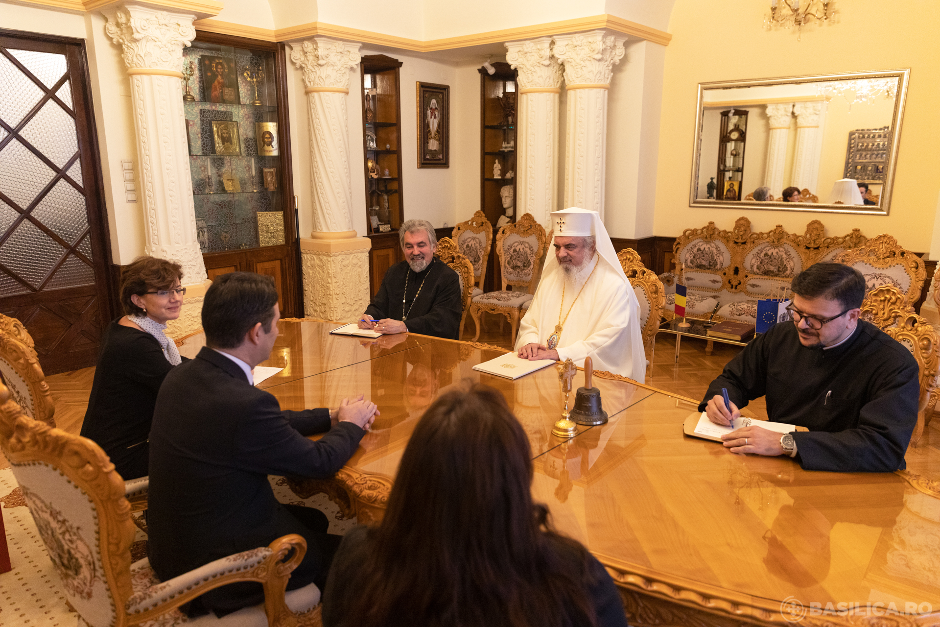 Noul ambasador al Elveției la Bucureşti în vizită de prezentare la Patriarhia Română