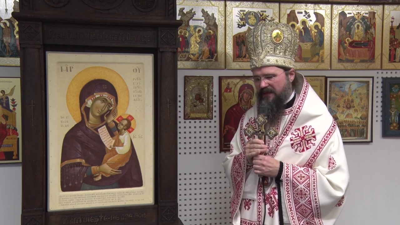 (Video) PS Macarie: „O rugăm pe Maica Domnului să aline, să potolească durerea greu încercatei mame Camelia-Mihaela”