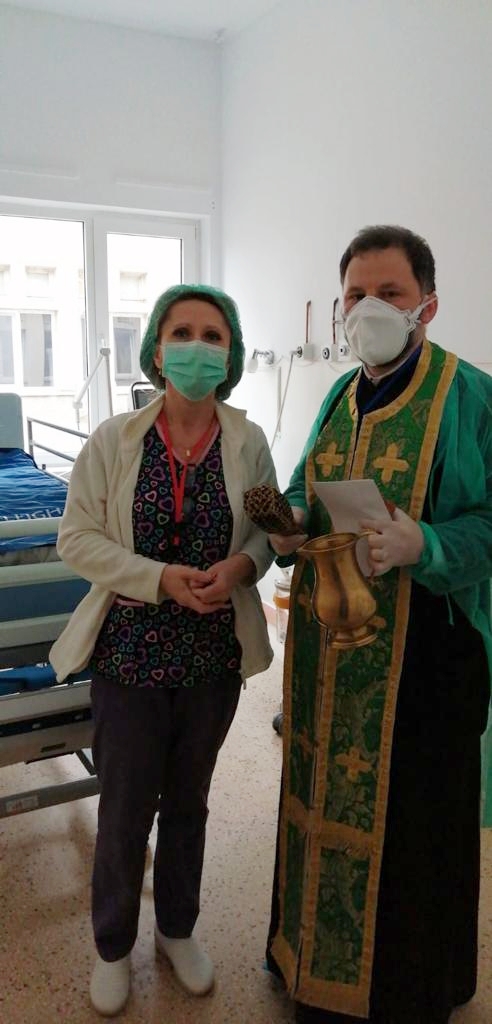 Un pavilion ATI de la Spitalul Piatra Neamț a fost binecuvântat