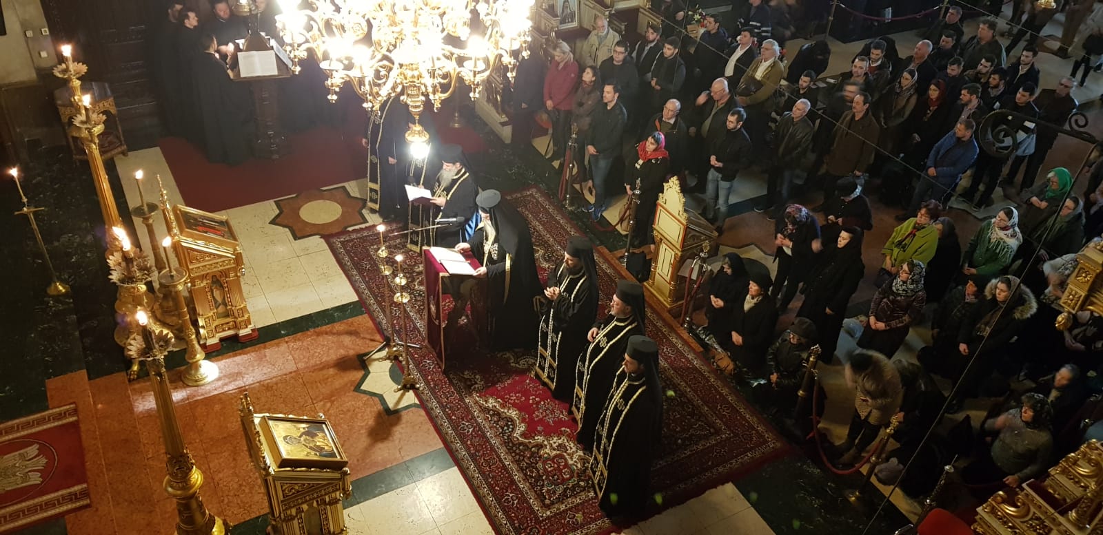 Cea de-a treia parte a Canonului Sfântului Andrei Criteanul a fost săvârșită la Catedrala Mitropolitană