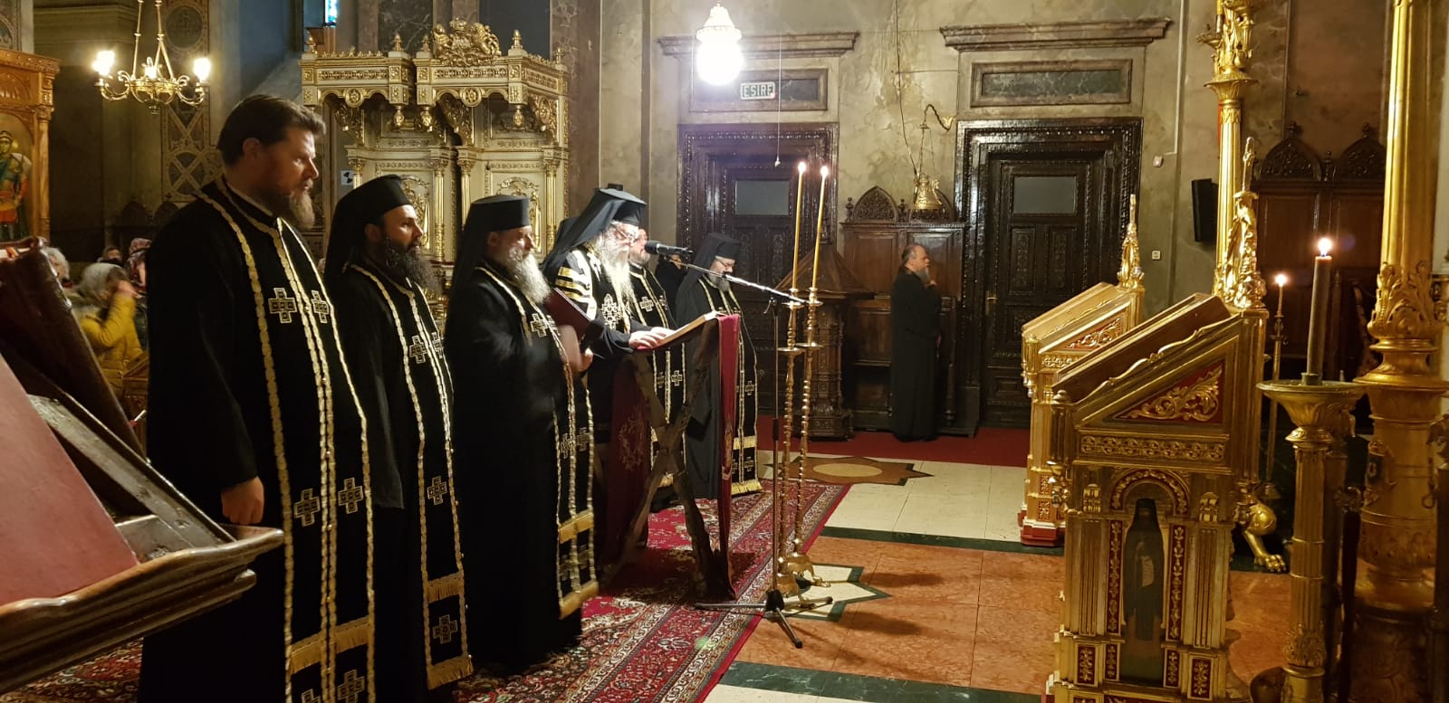 PS Calinic Botoșăneanul a rostit cea de-a patra parte a Canonului cel Mare