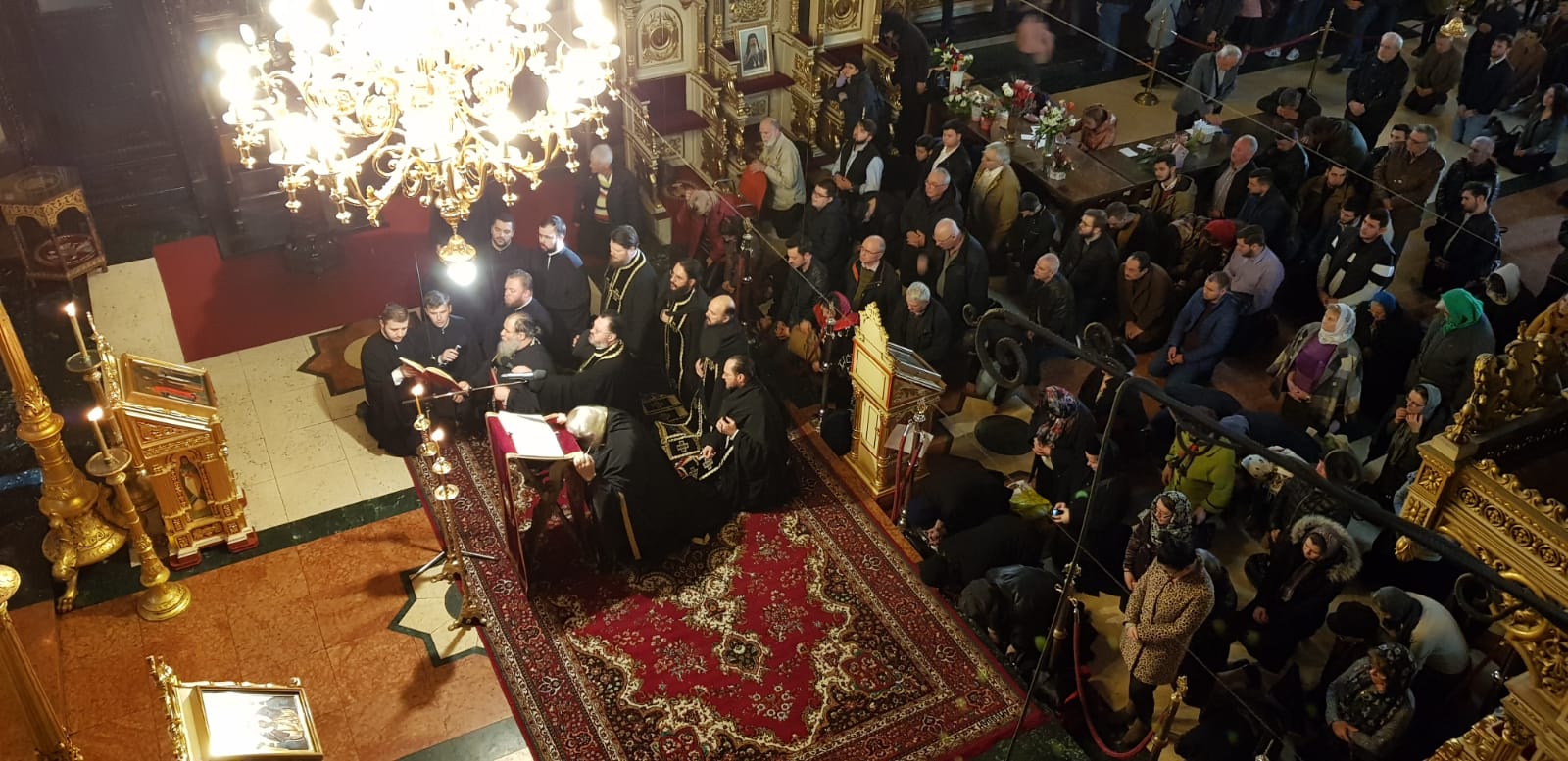 Cea de-a treia parte a Canonului Sfântului Andrei Criteanul a fost săvârșită la Catedrala Mitropolitană