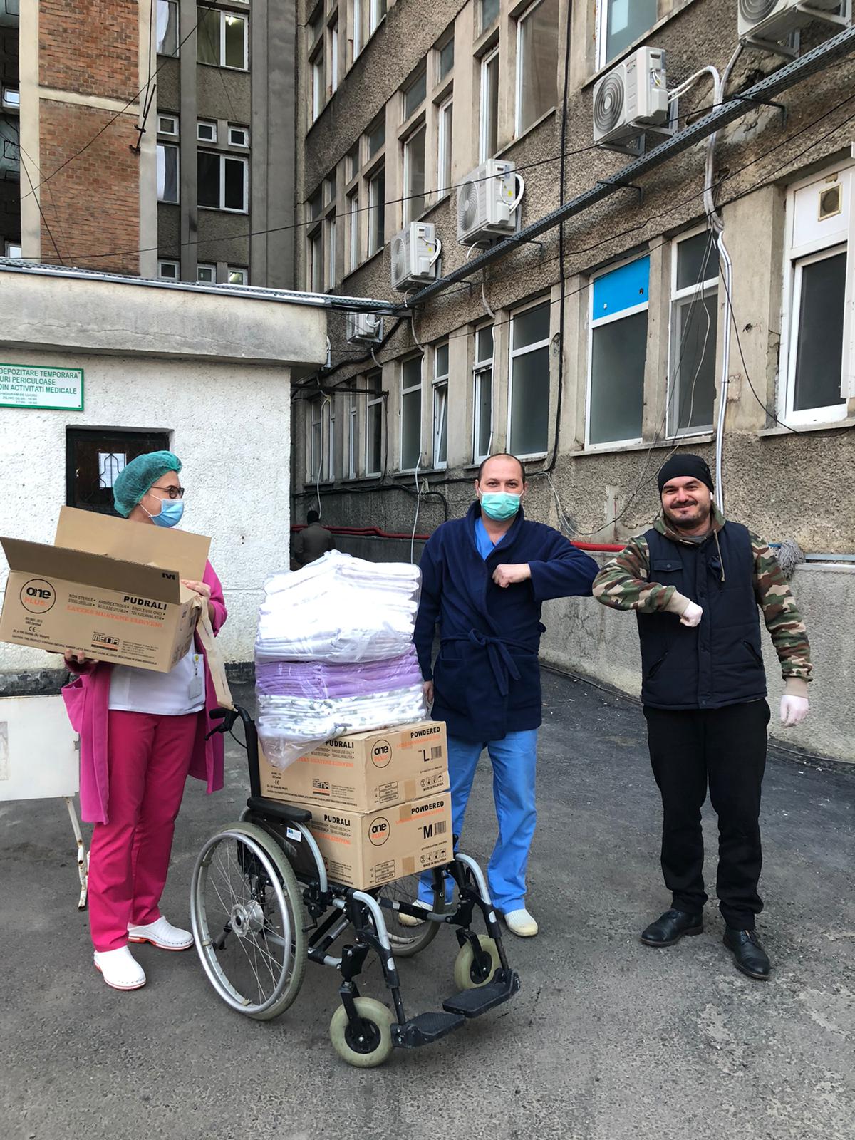 Lenjerie și echipament medical pentru Spitalul Piatra Neamț