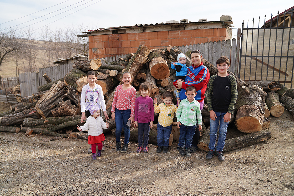 (Video) 10 metri cubi de lemne pentru 10 copii