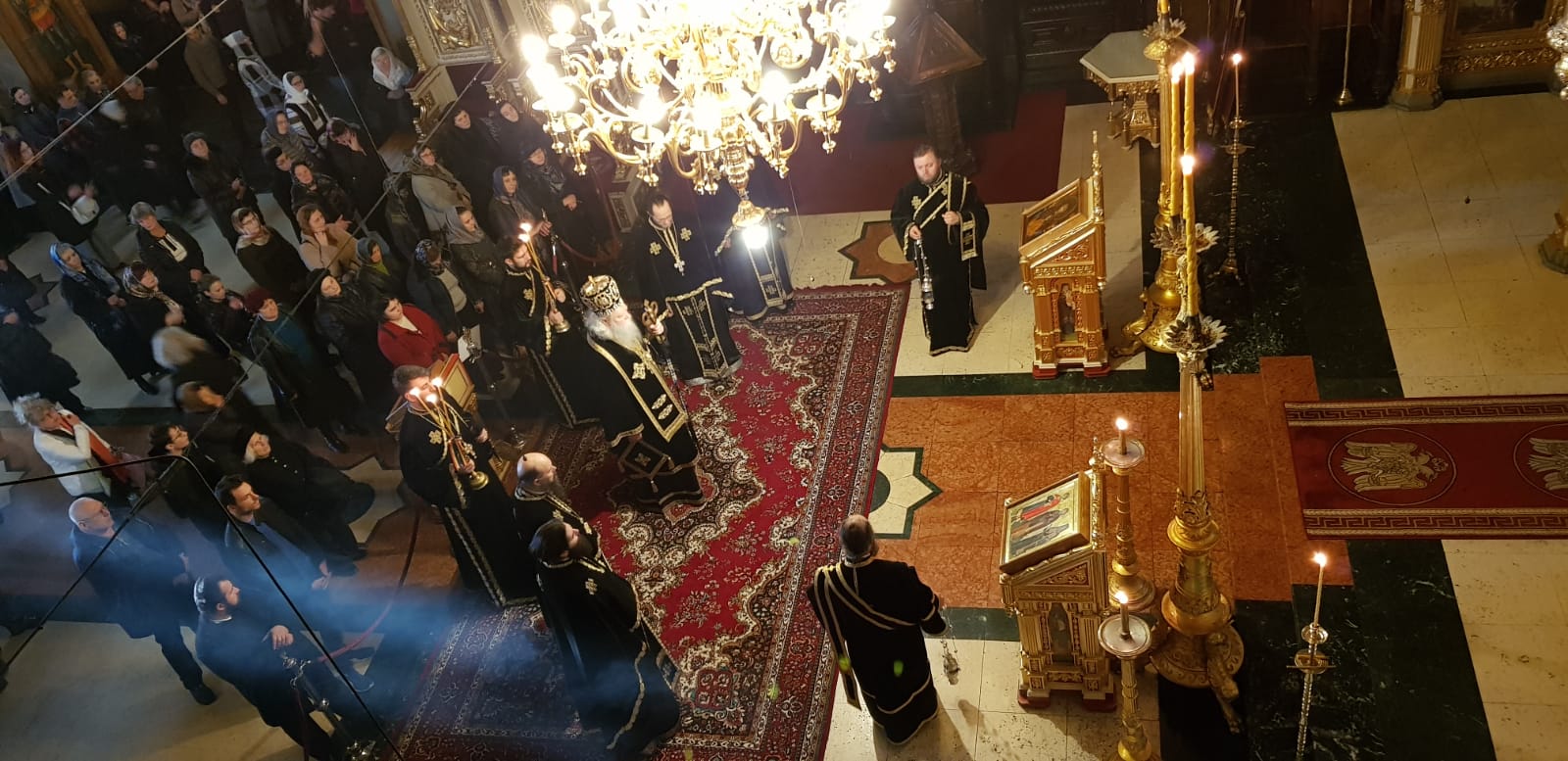 Sfânta Liturghie a Darurilor mai înainte sfinţite la Catedrala Mitropolitană din Iaşi