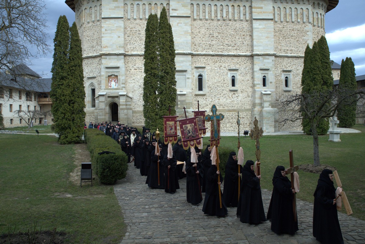 Monahia Mihaela Melii de la Mănăstirea Dragomirna, condusă către ceruri