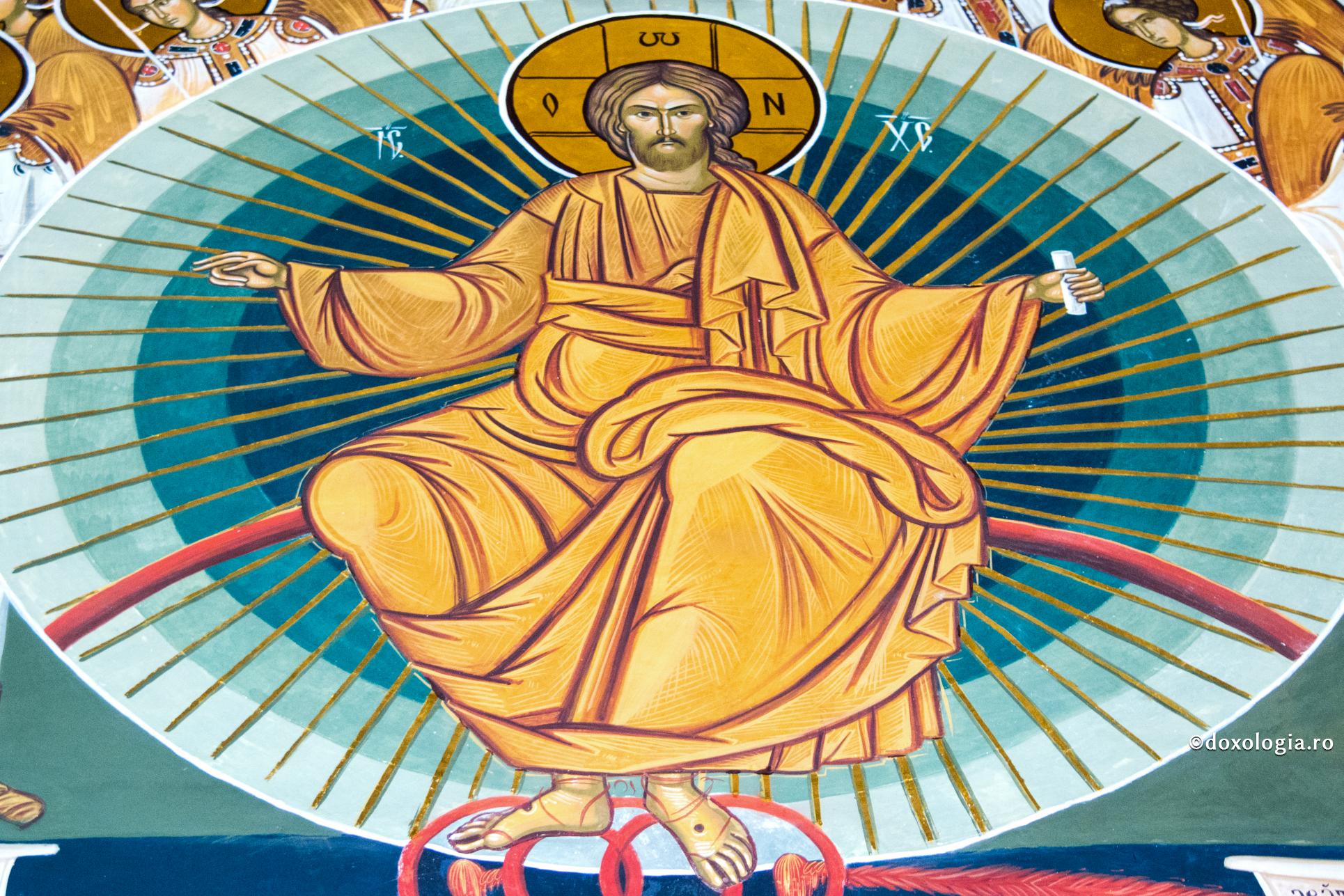 Iisus Hristos pe tronul slavei