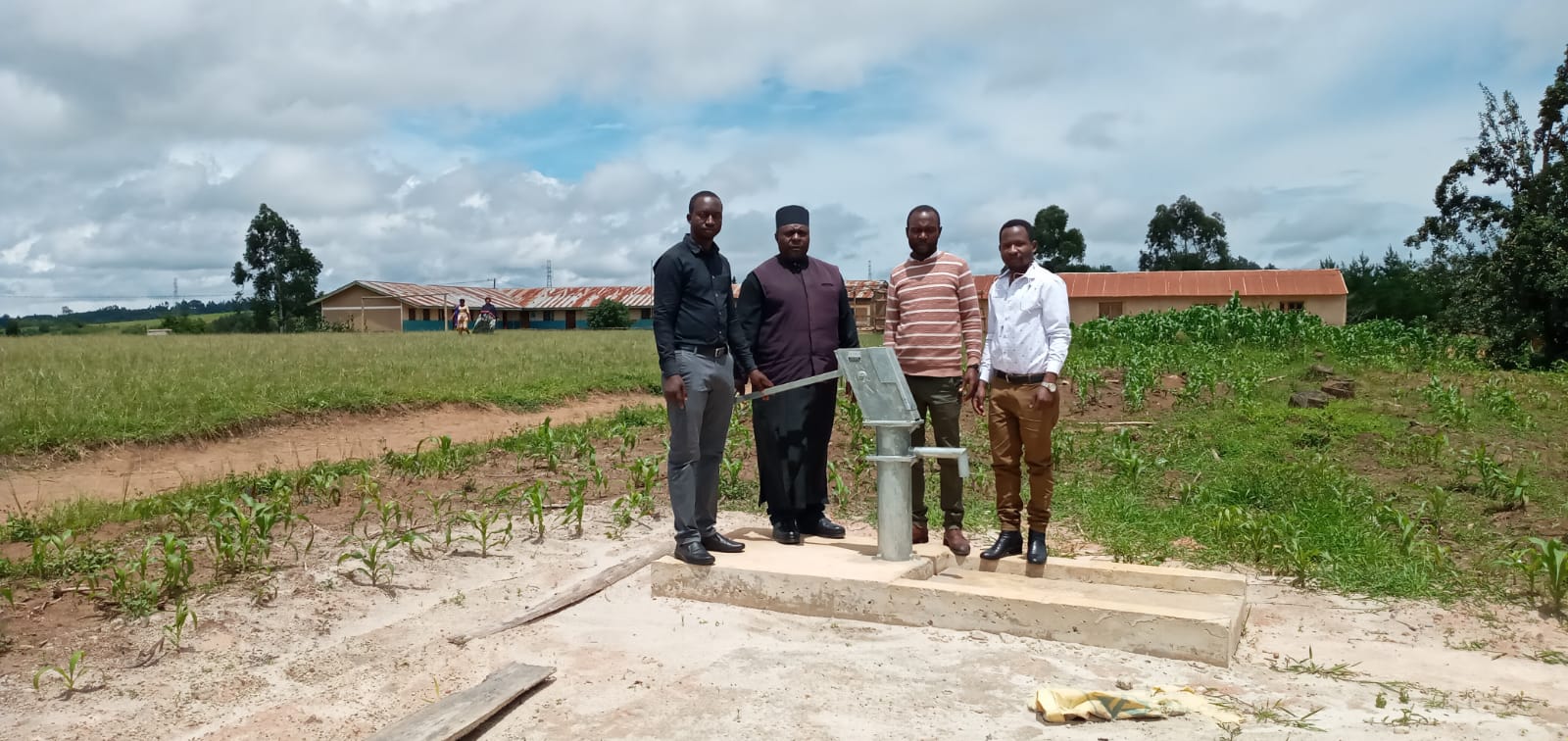 O nouă fântână în Parohia Masege din Tanzania cu ajutorul Mănăstirii Zosin, Botoșani