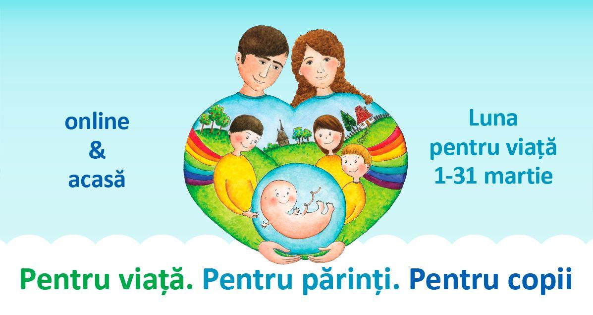 Luna pentru viață 2020 se mută acasă și în mediul online