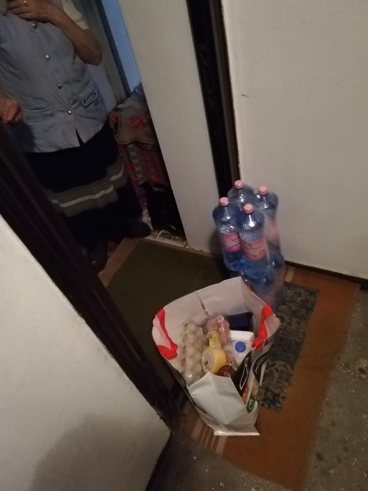 12 persoane vârstnice aflate în autoizolare, ajutate de voluntarii Colegiului „Sfântul Nicolae” din Iași