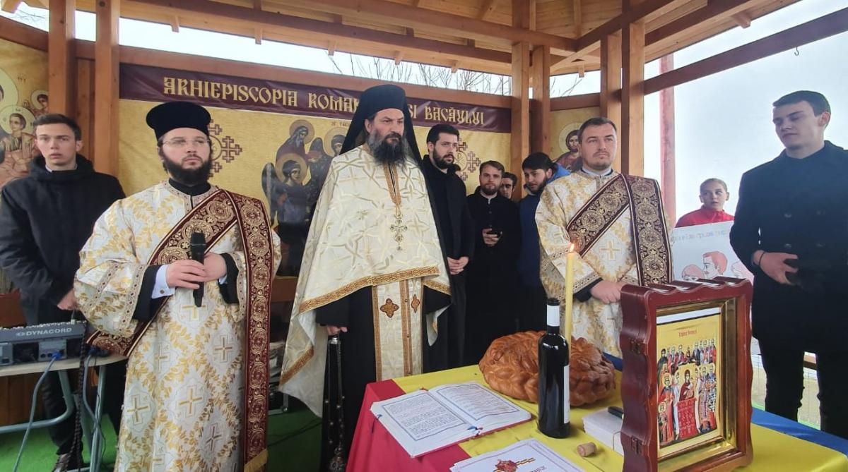 Procesiune în Duminica Ortodoxiei, la Roman